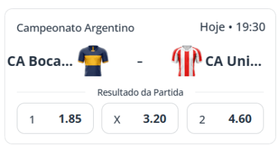 Resultado Final 1x2