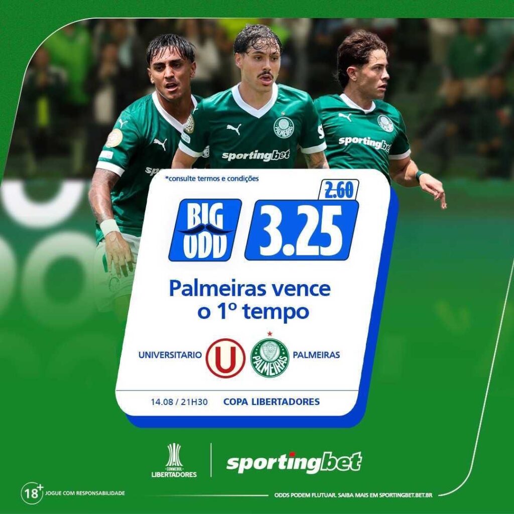 Palmeiras x Universitário - Big Odd